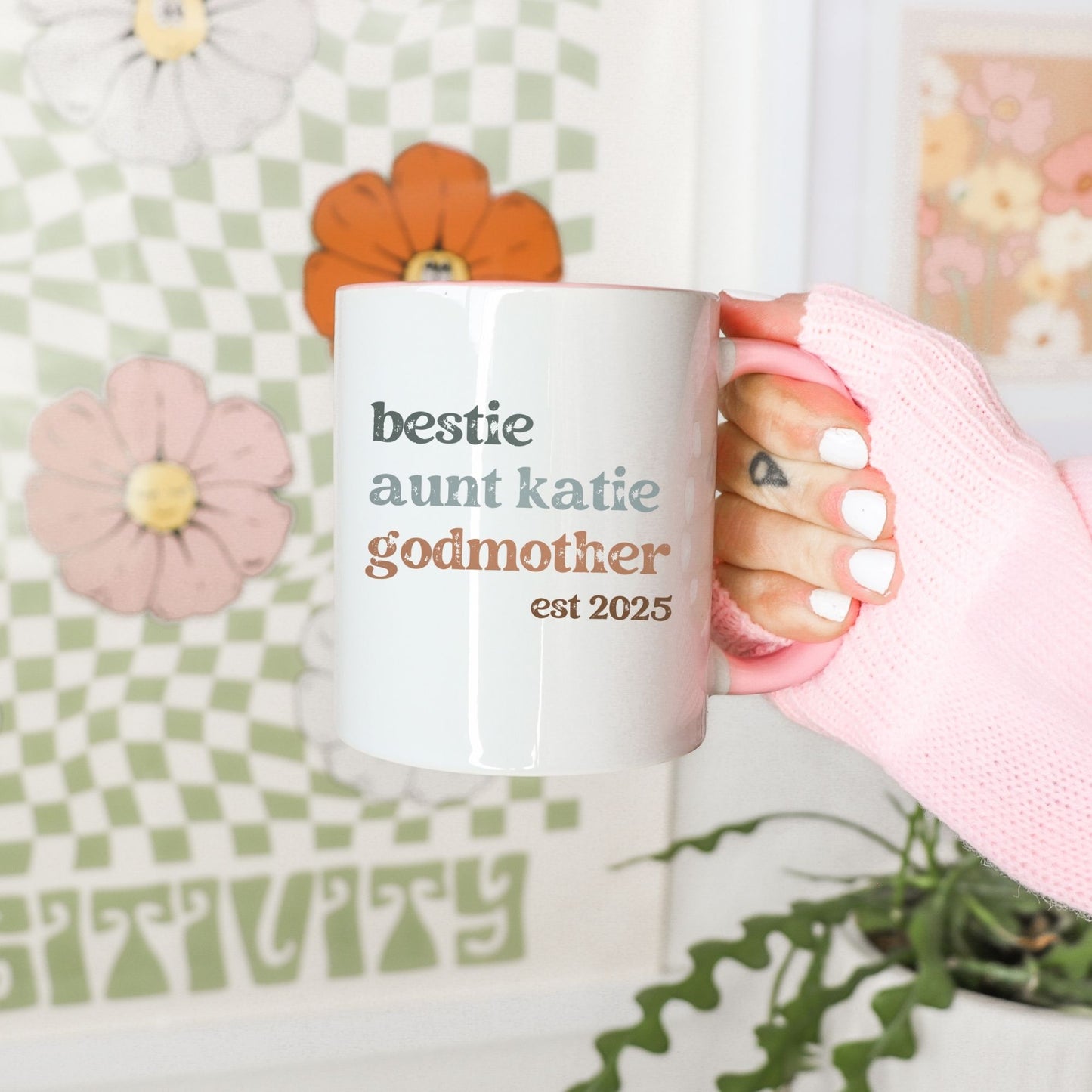 Bestie Auntie Godmother Mug