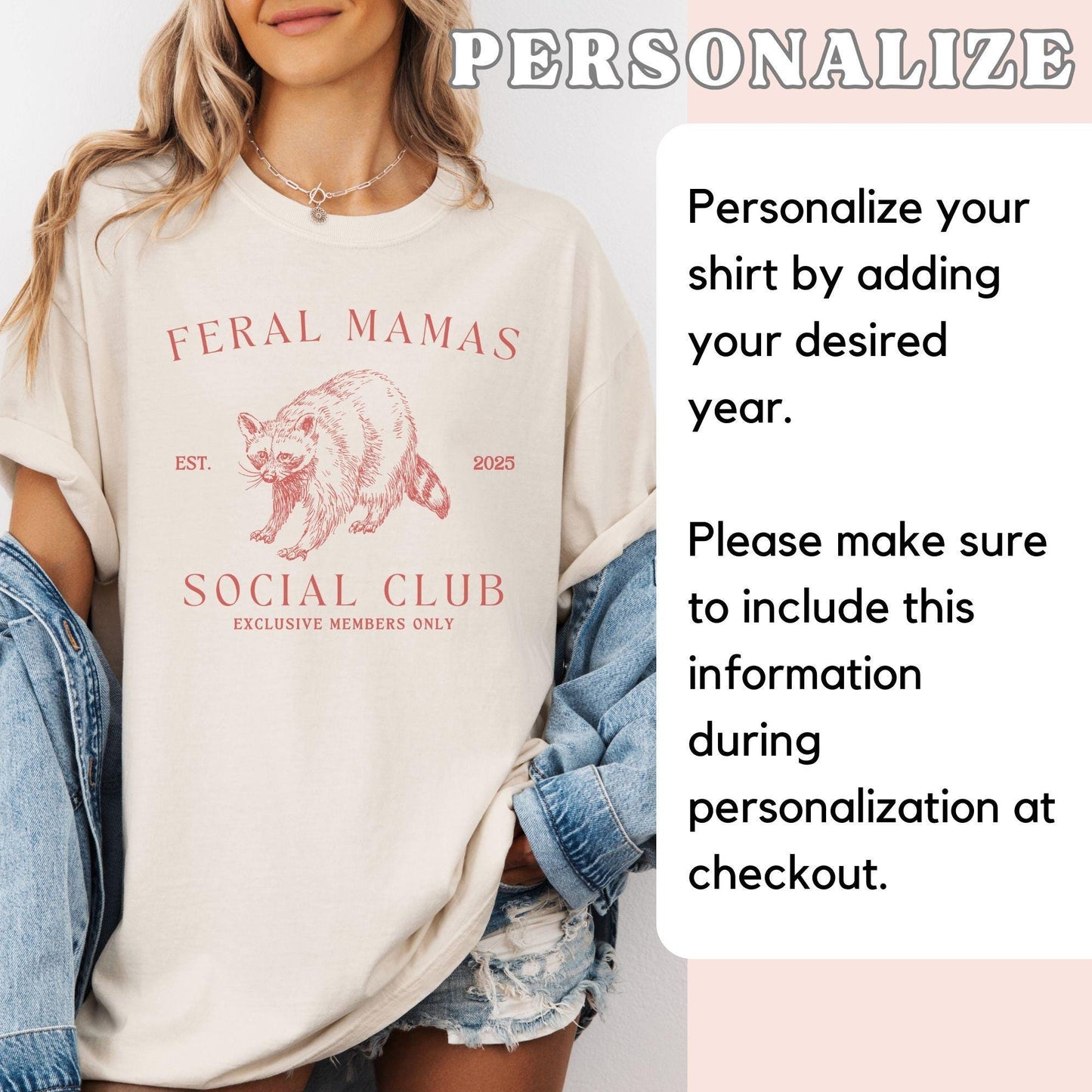 Feral Mama Social Club Shirt