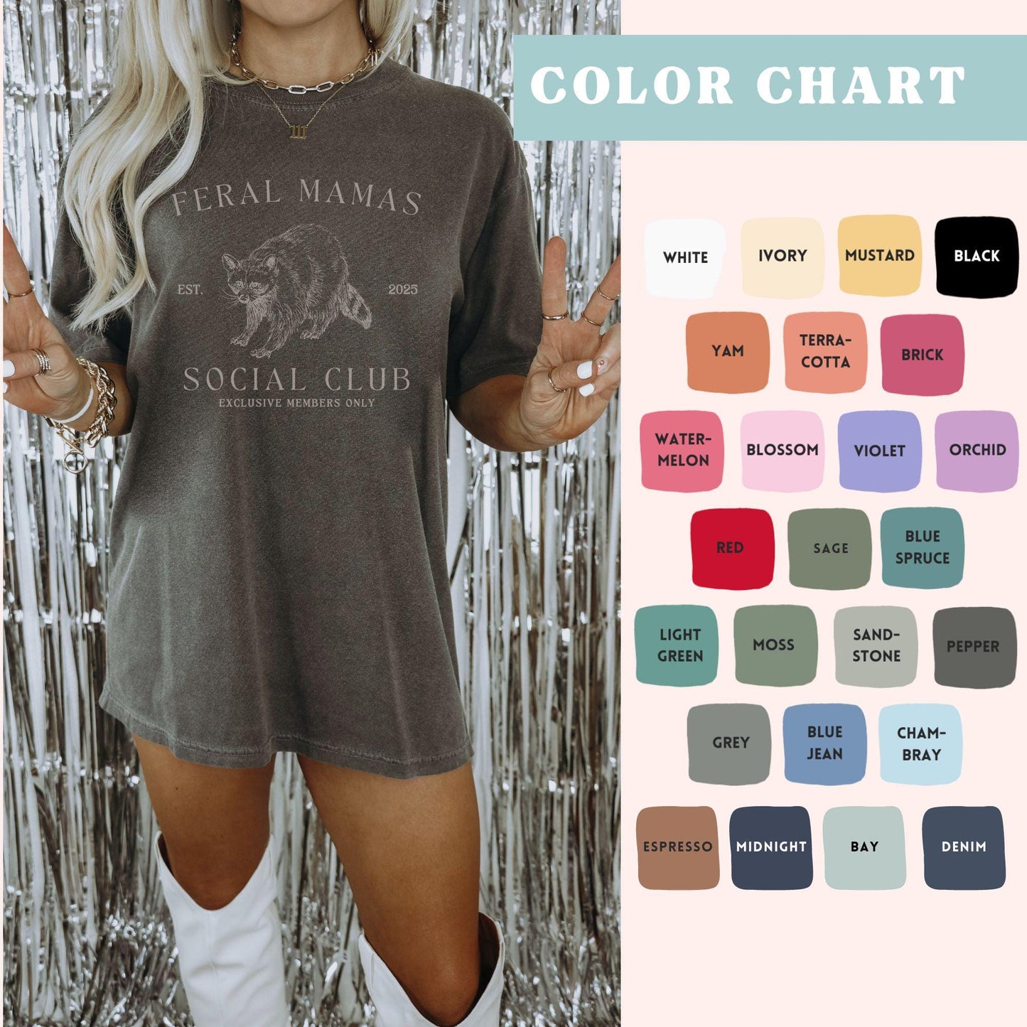 Feral Mama Social Club Shirt