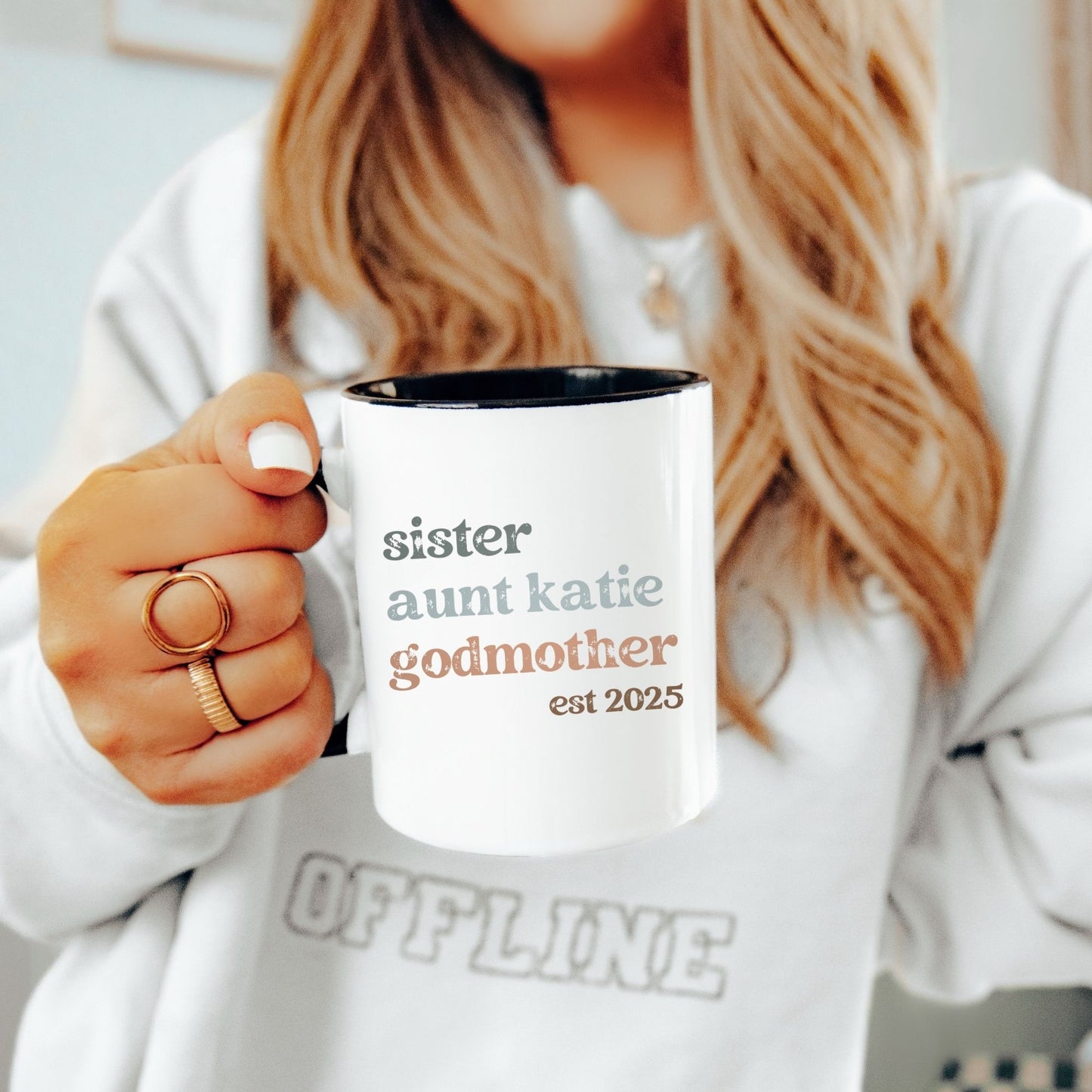 Sister Auntie Godmother Mug