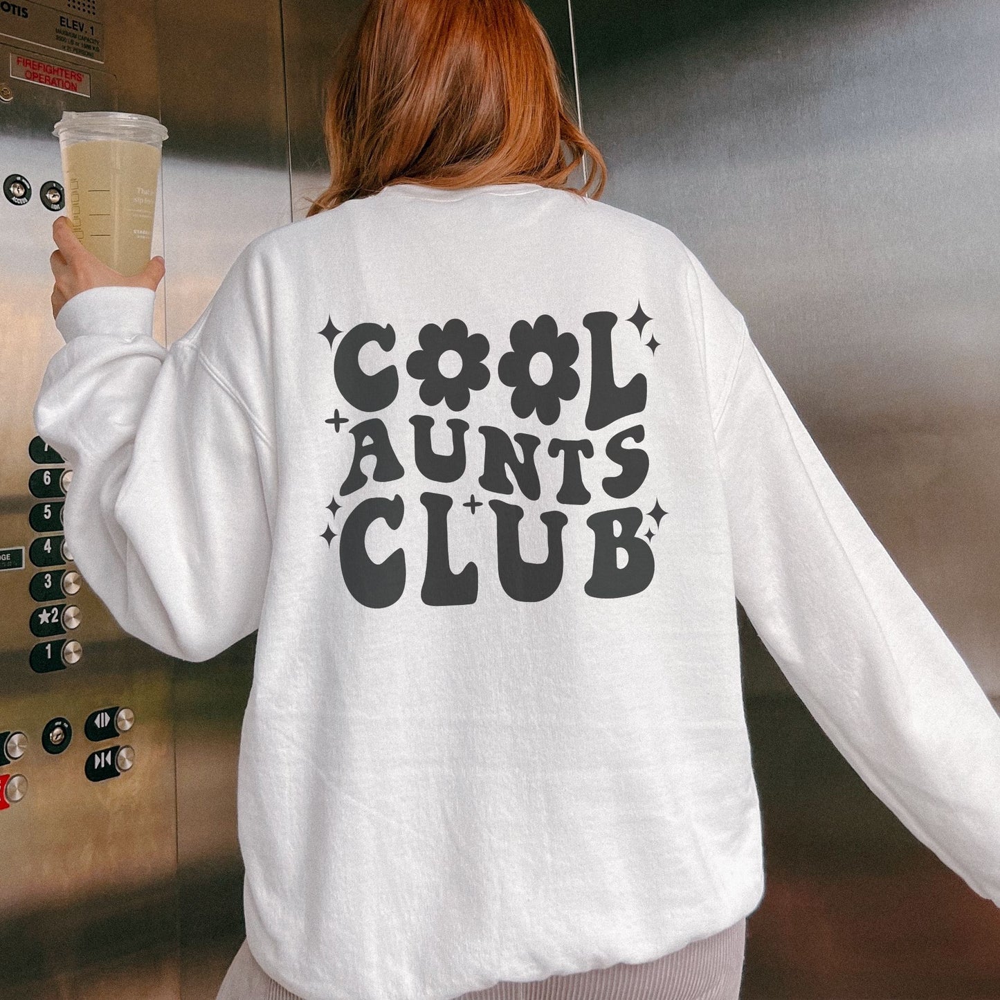 Cool Aunts Club Crewneck Sweatshirt