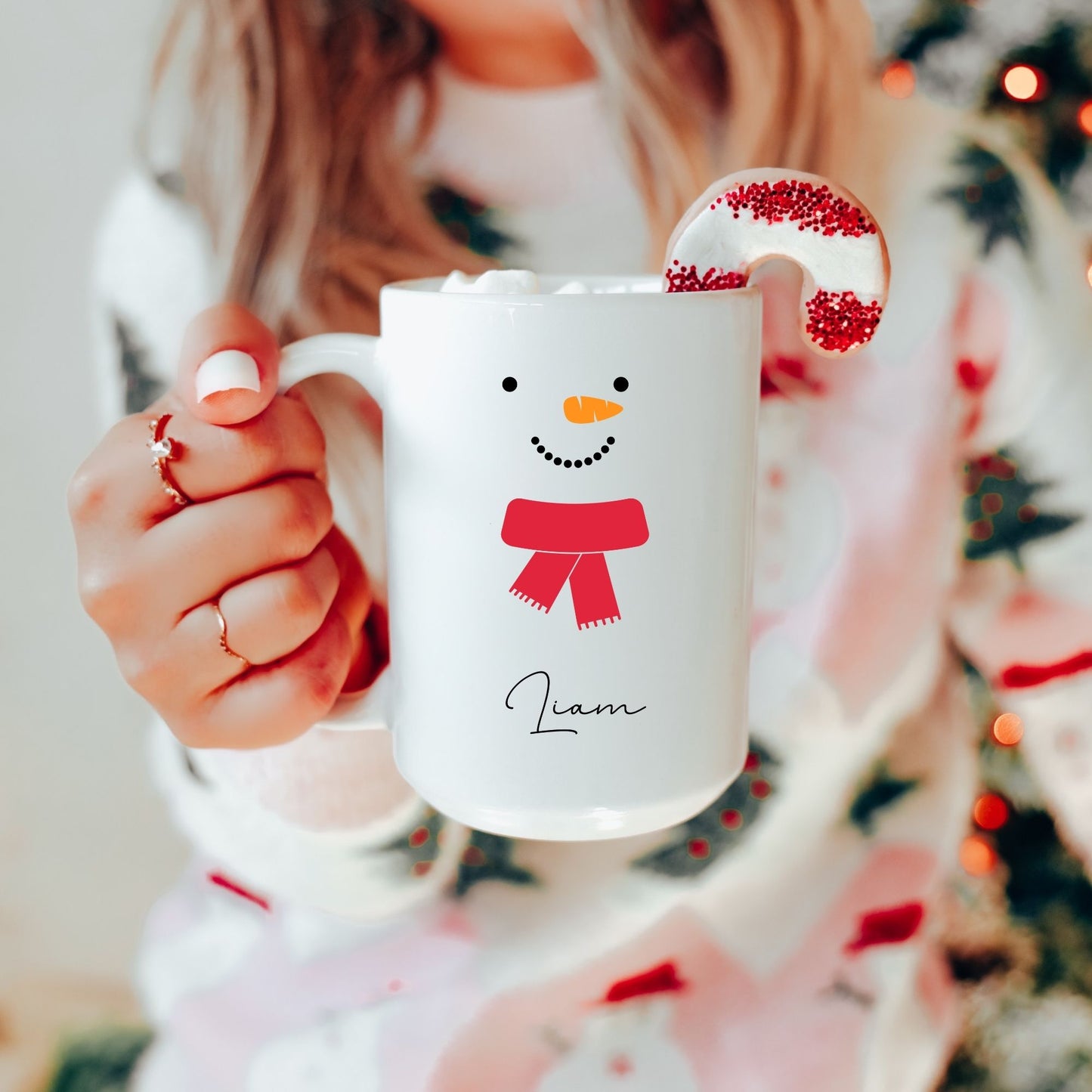 Snowman Hot Cocoa Mug