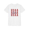 HSAA Angels Youth Tee - White