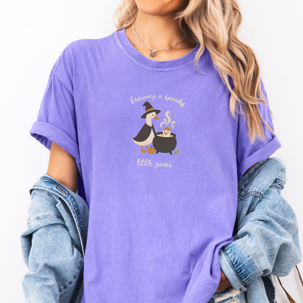 Brewing a Spooky Little Goose Tee