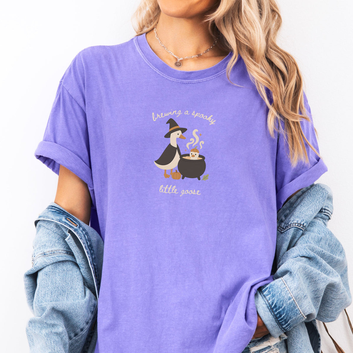 Brewing a Spooky Little Goose Tee