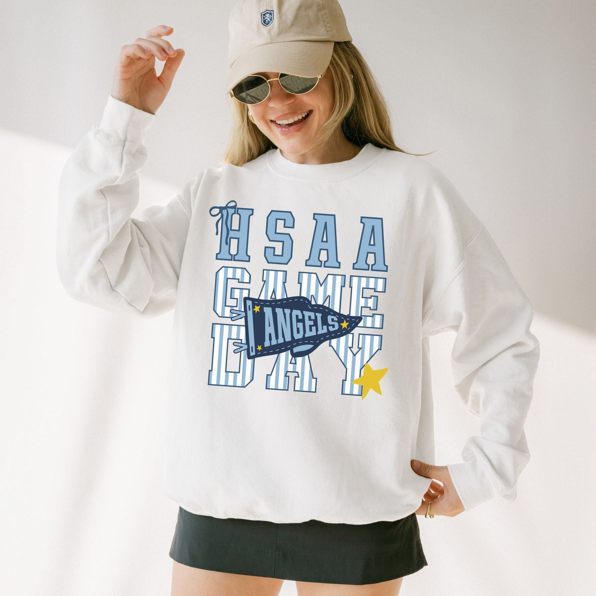HSAA Angels Game Day - Gildan 18000
