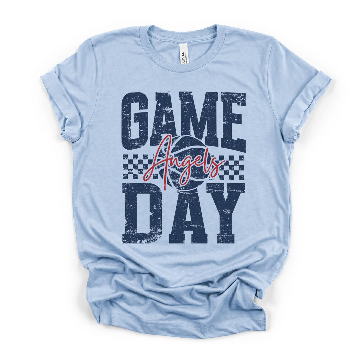 Distressed HSAA Angels Game Day - BC3001