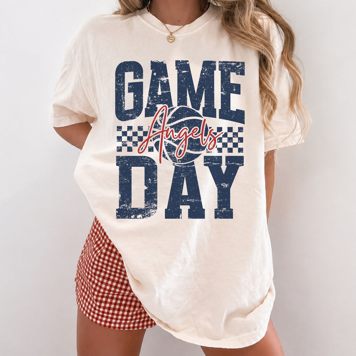 Distressed HSAA Angels Game Day - CC1717