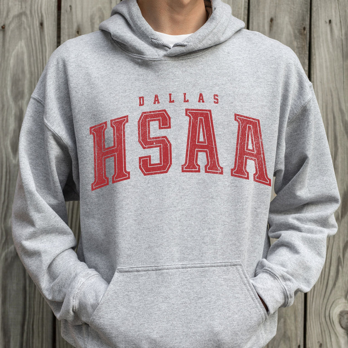Dallas HSAA Tee - Gildan 18500 Sport Grey