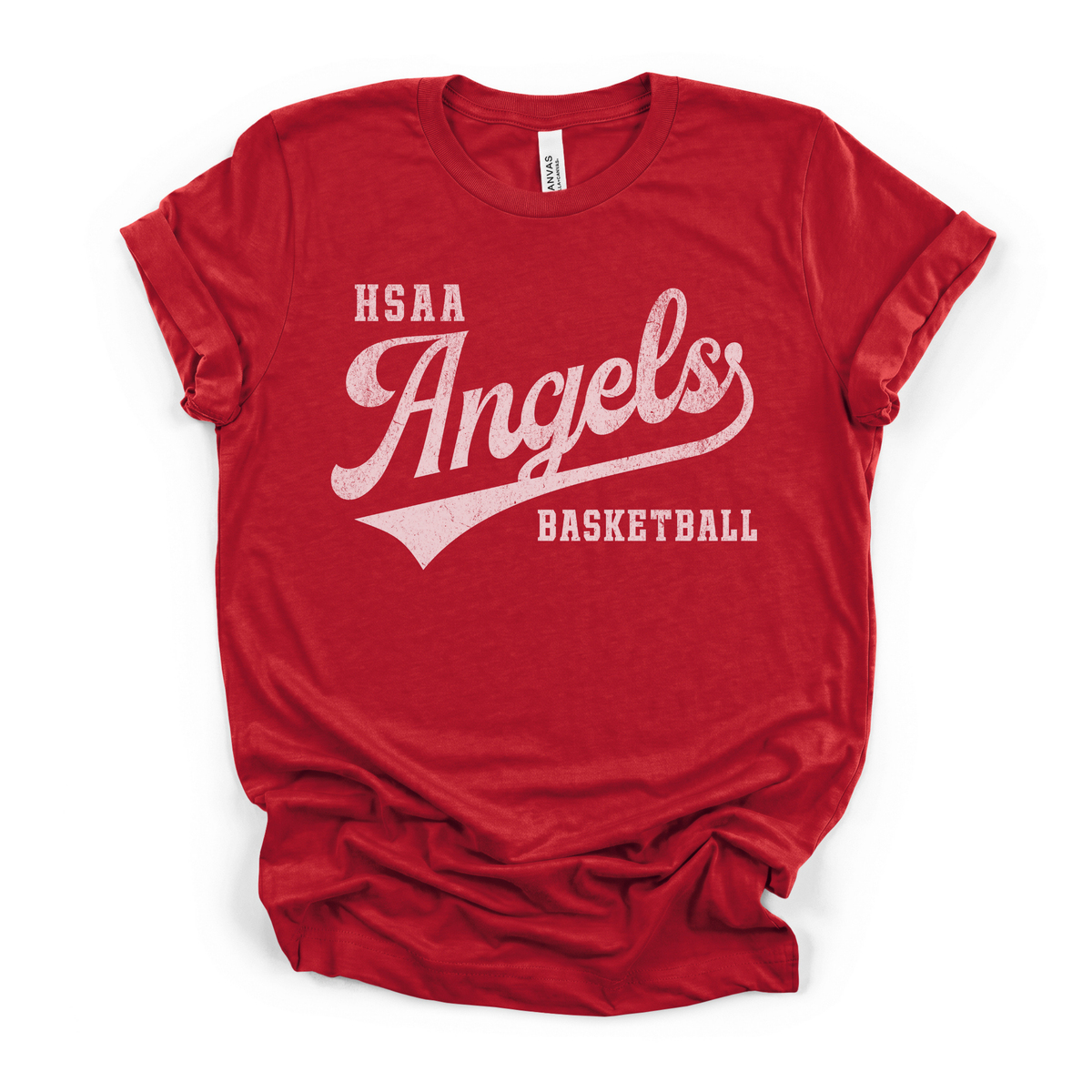 HSAA Angels Basketball Tee - BC3001