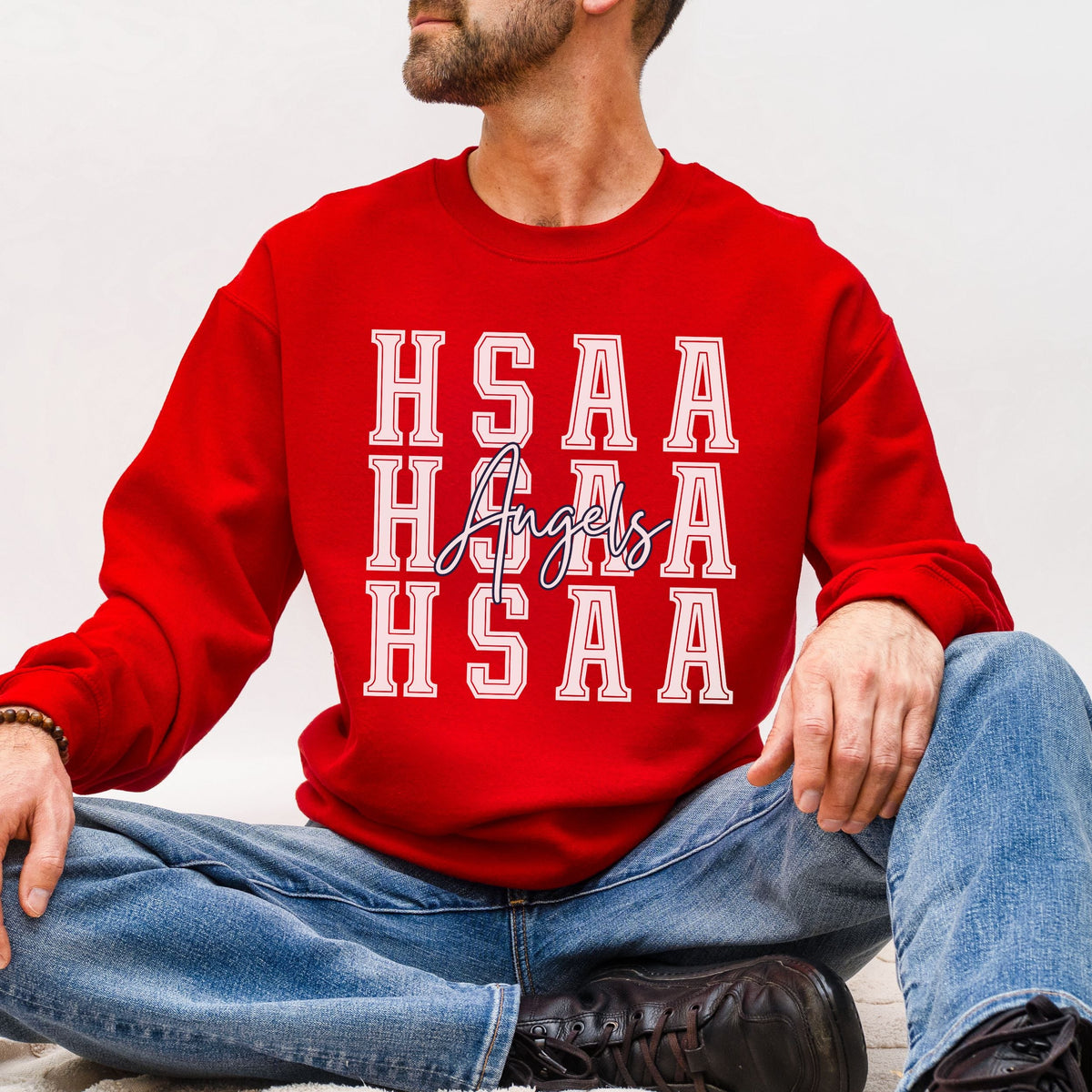 HSAA Angels Tee - Gildan 18000