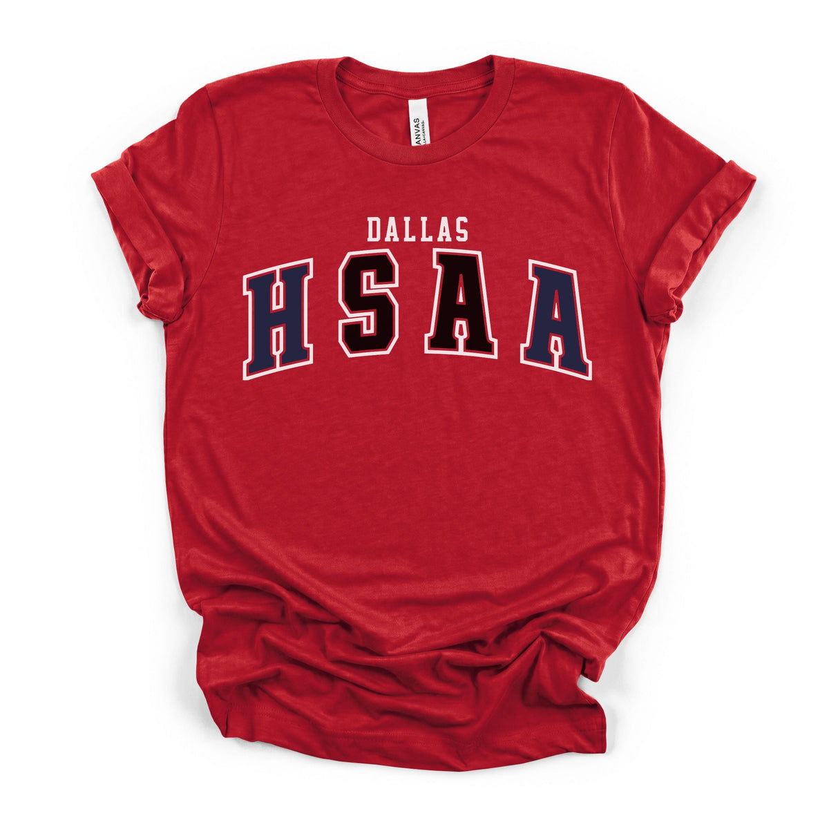 Dallas HSAA Uniform Style Tee - BC3001