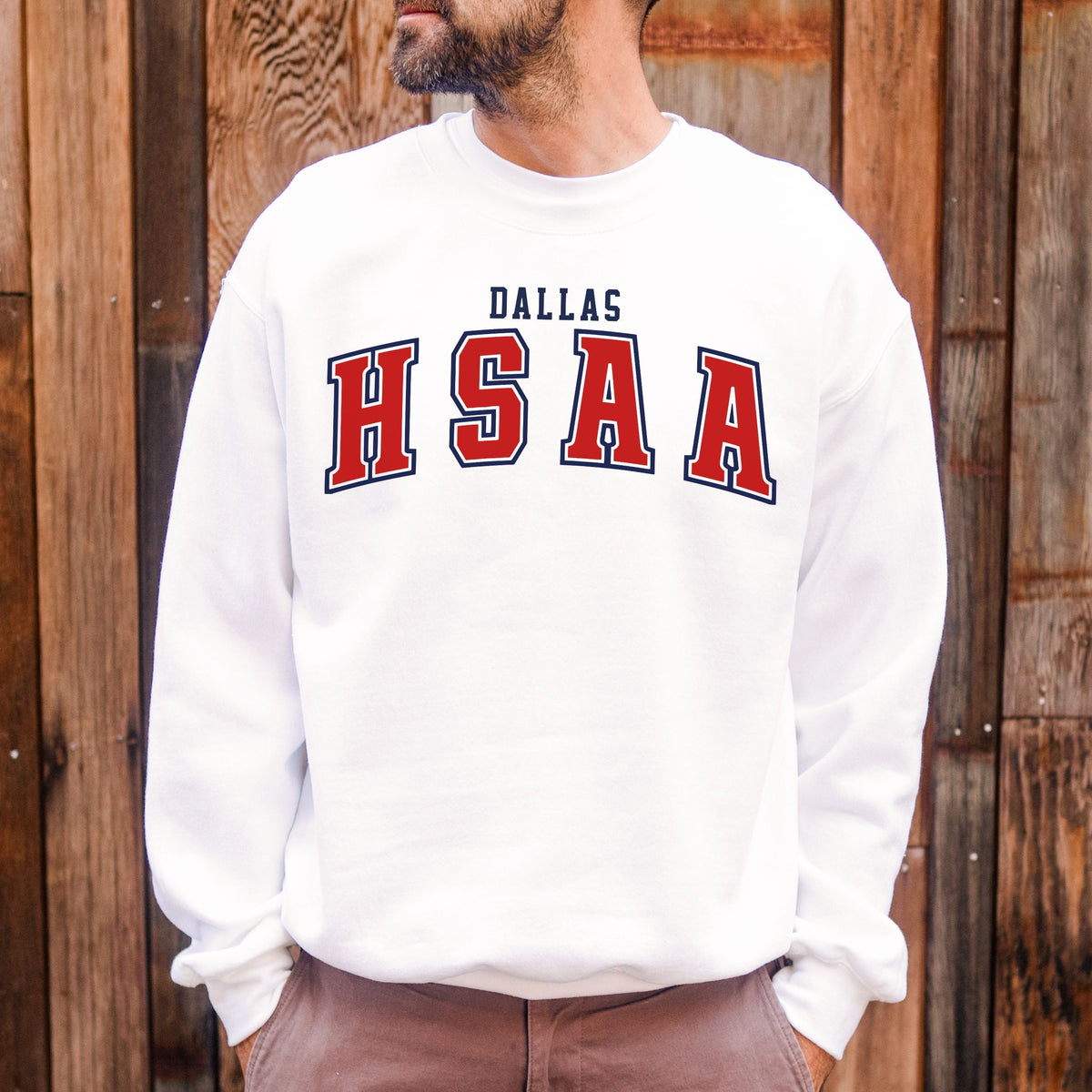 Dallas HSAA Uniform Style Tee - Gildan 18000