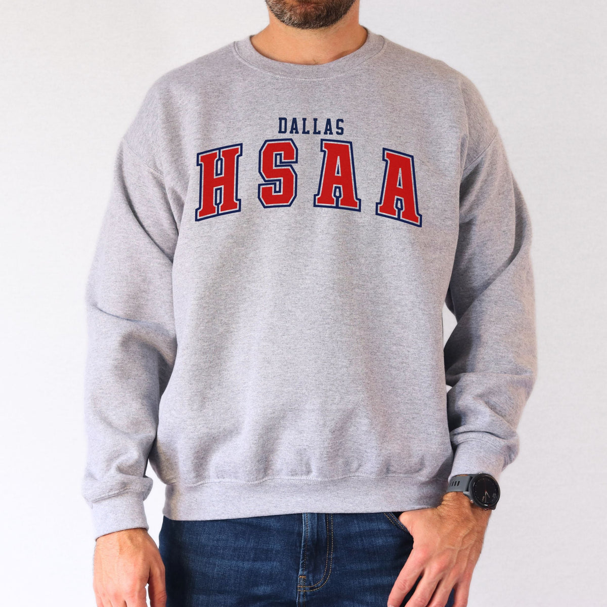 Dallas HSAA Uniform Style Tee - Gildan 18000