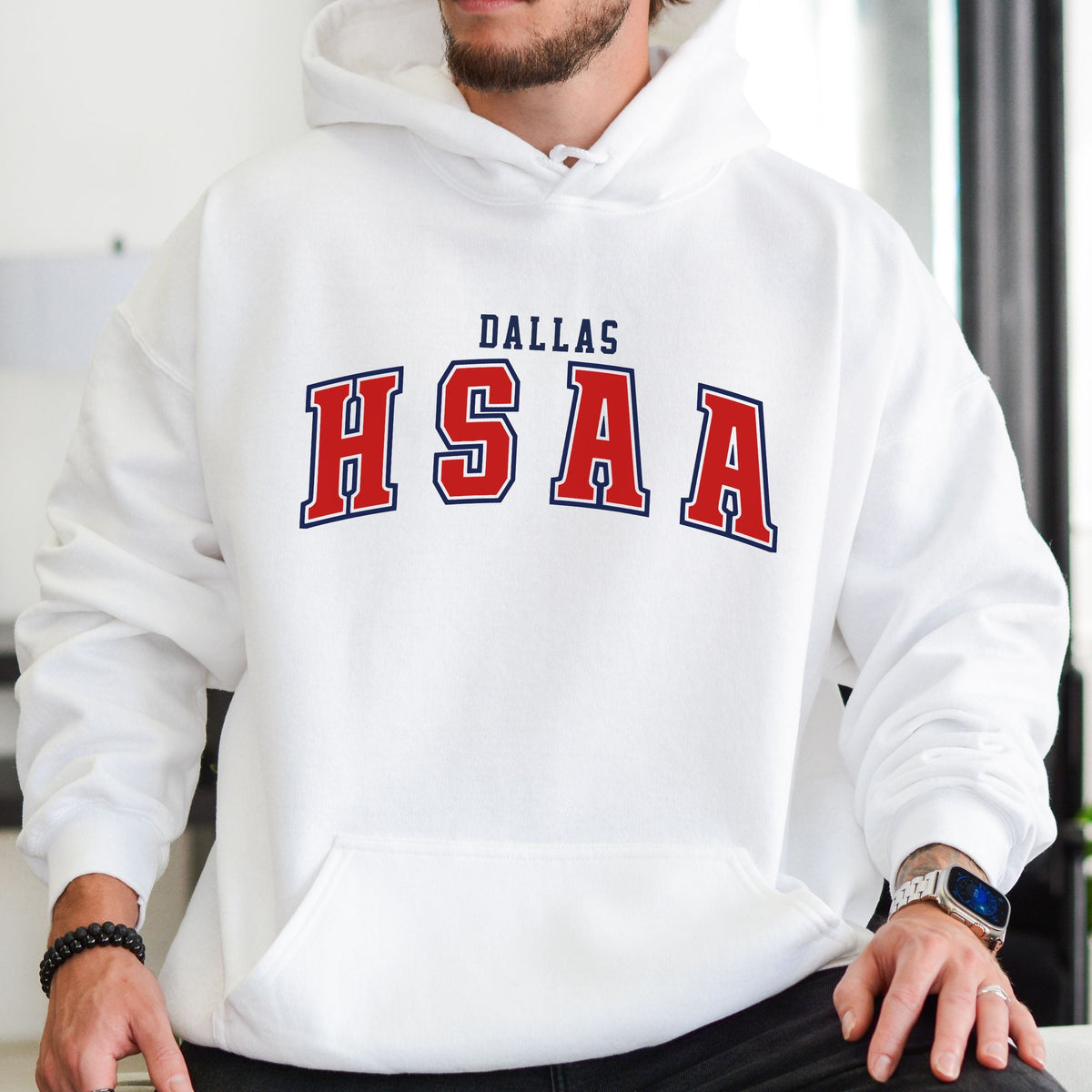 Dallas HSAA Uniform Style Tee - Gildan 18500