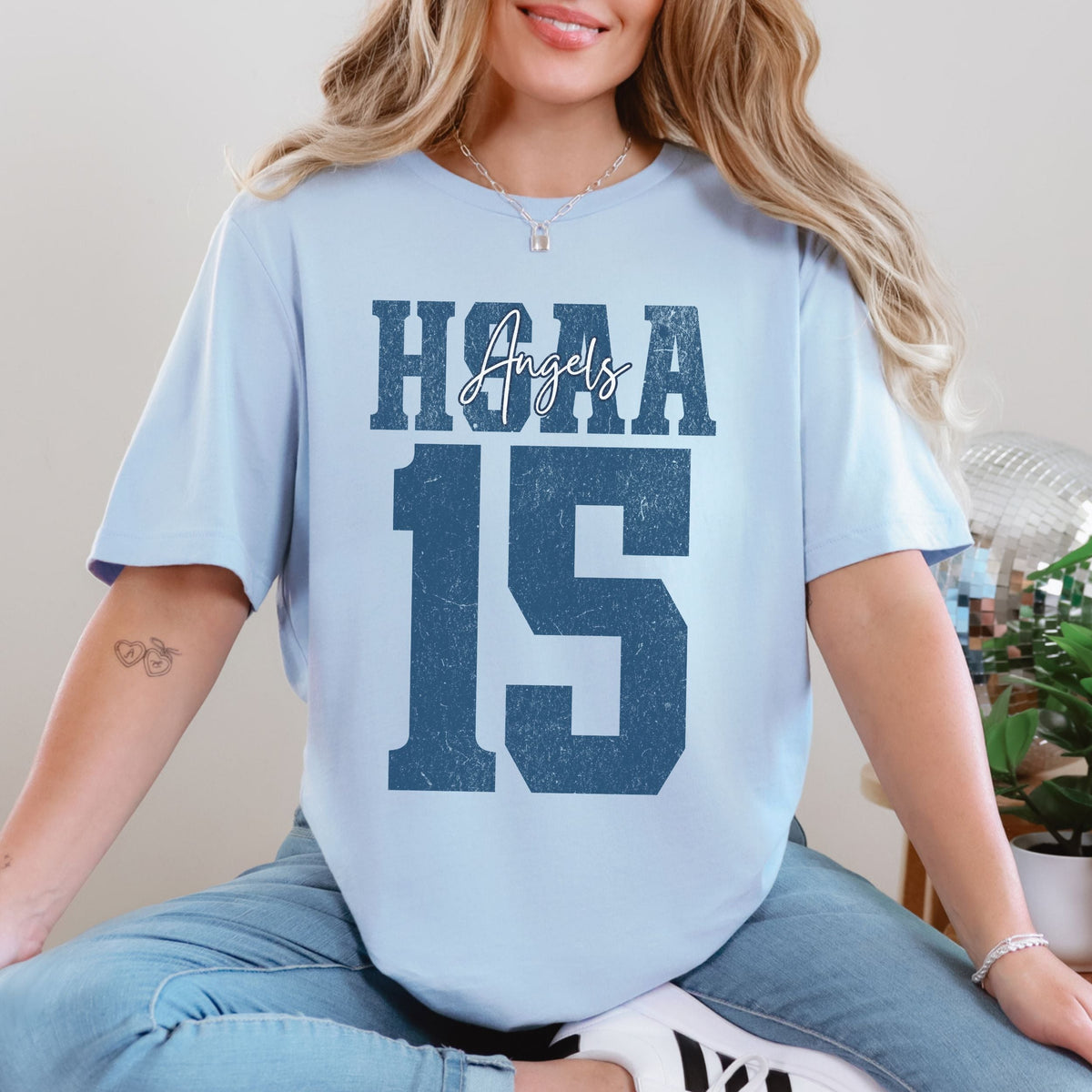 Custom Number Tee - BC3001