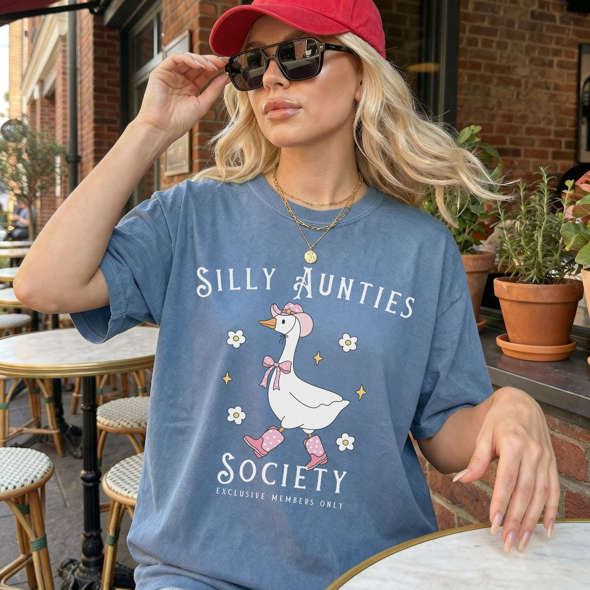 Silly Aunties Society Tee