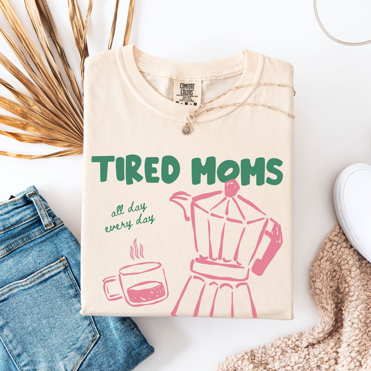 Tired Moms Coffee Club Tee