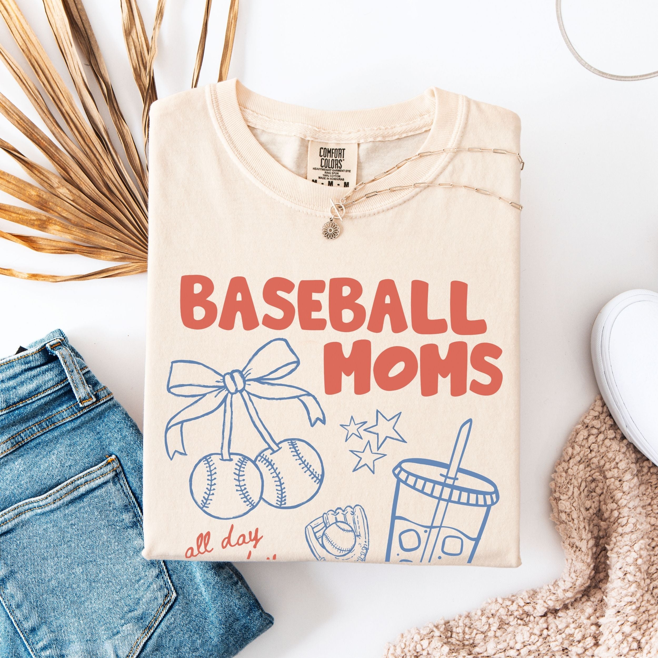 Baseball Moms Club Tee