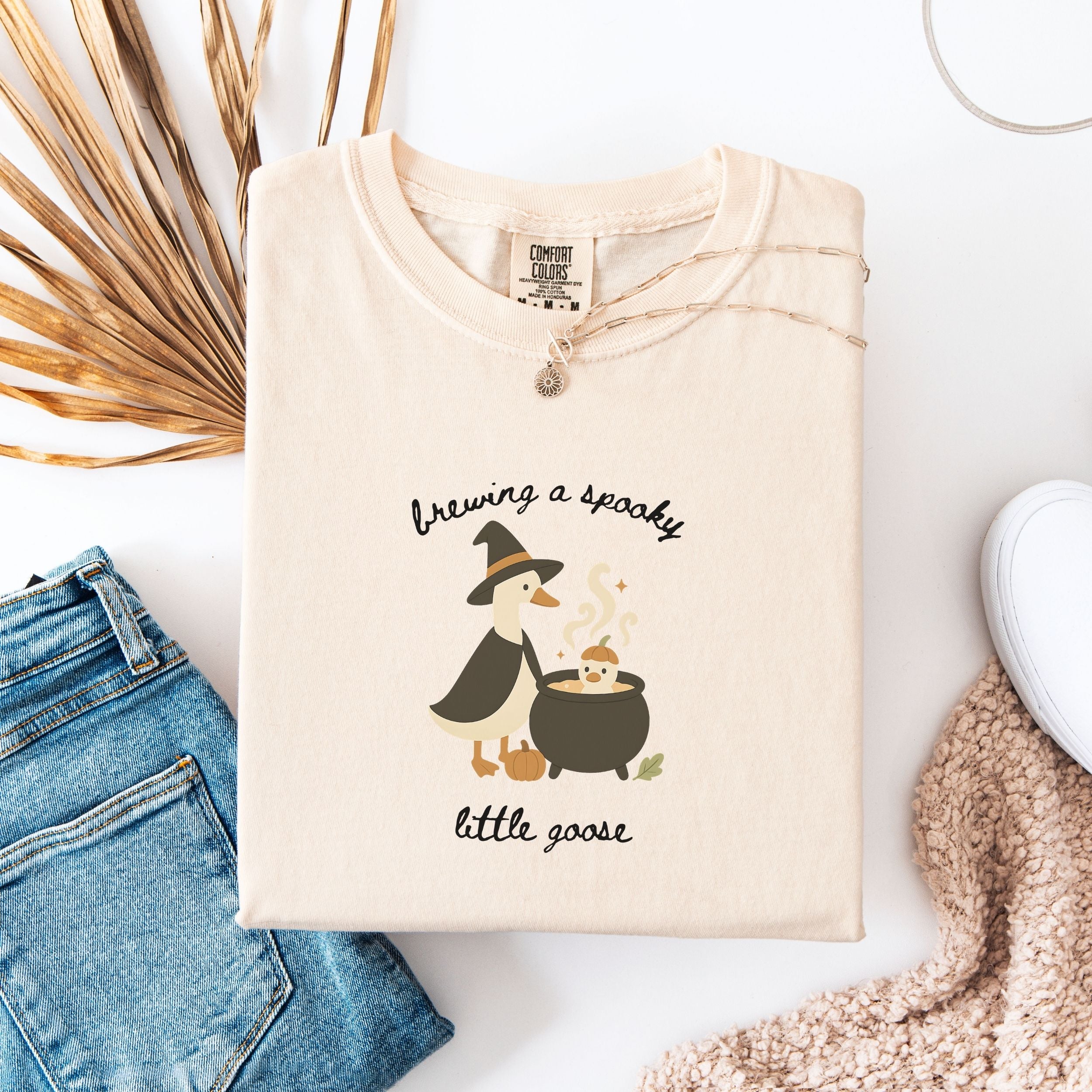 Brewing a Spooky Little Goose Tee
