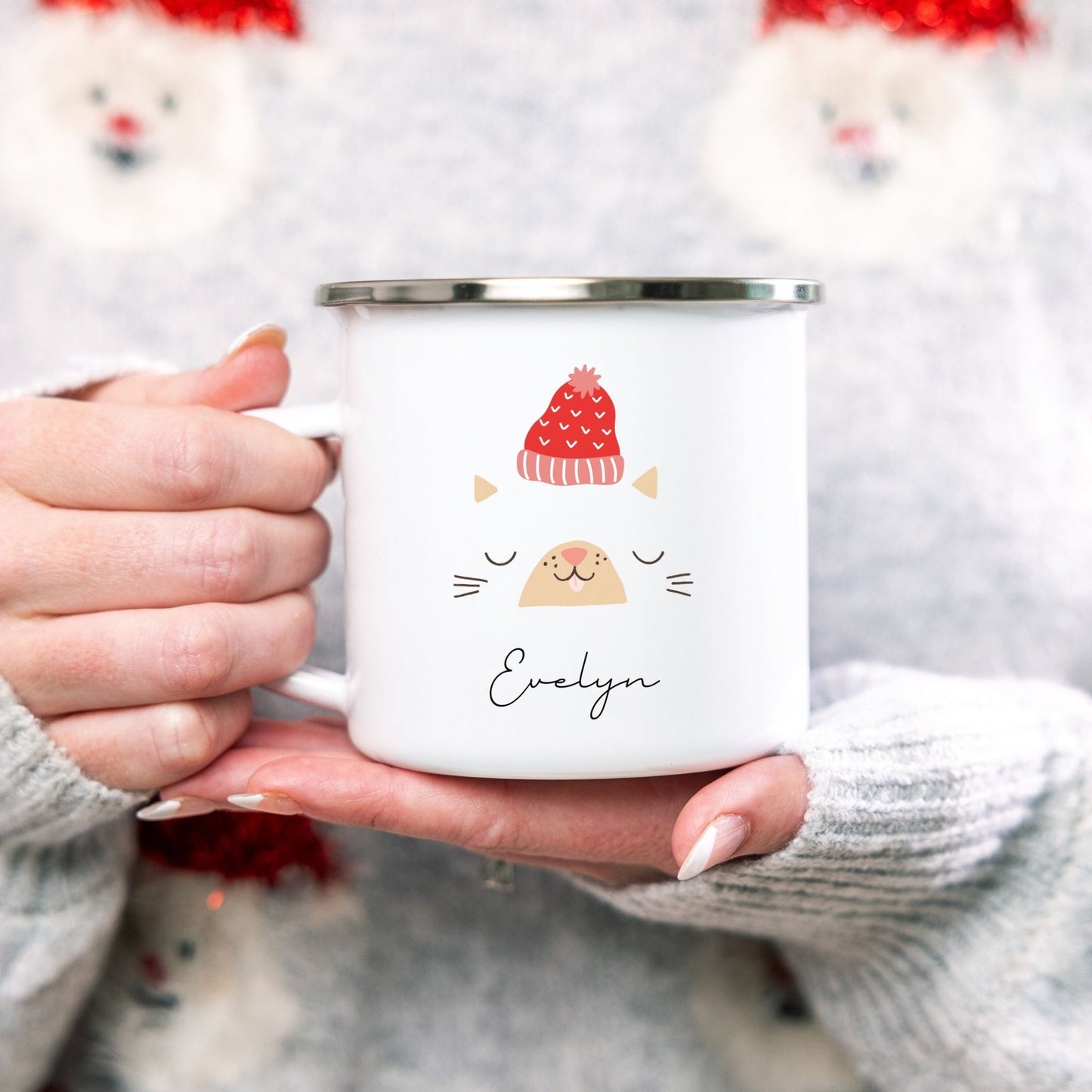 Bear Hot Cocoa Camper Mug