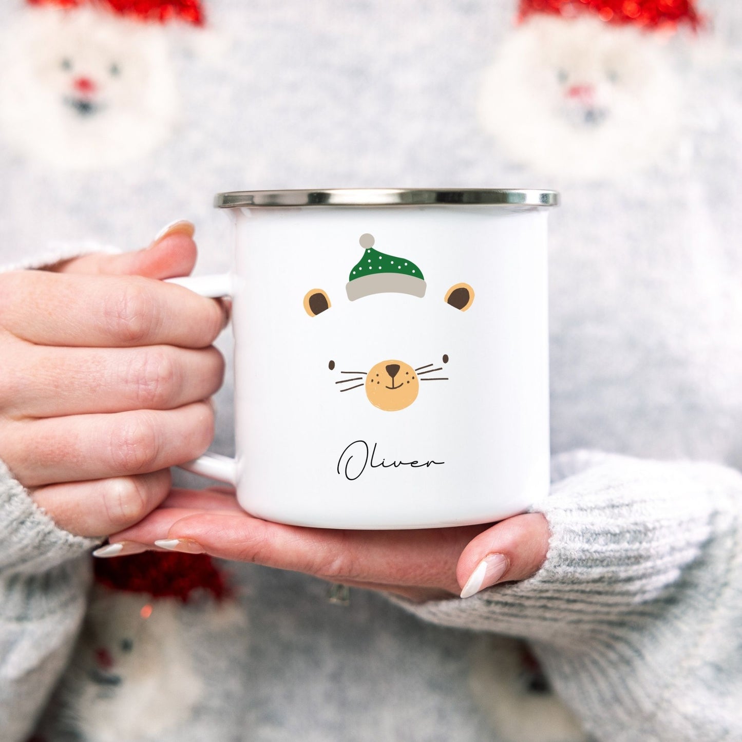 Bear Hot Cocoa Camper Mug