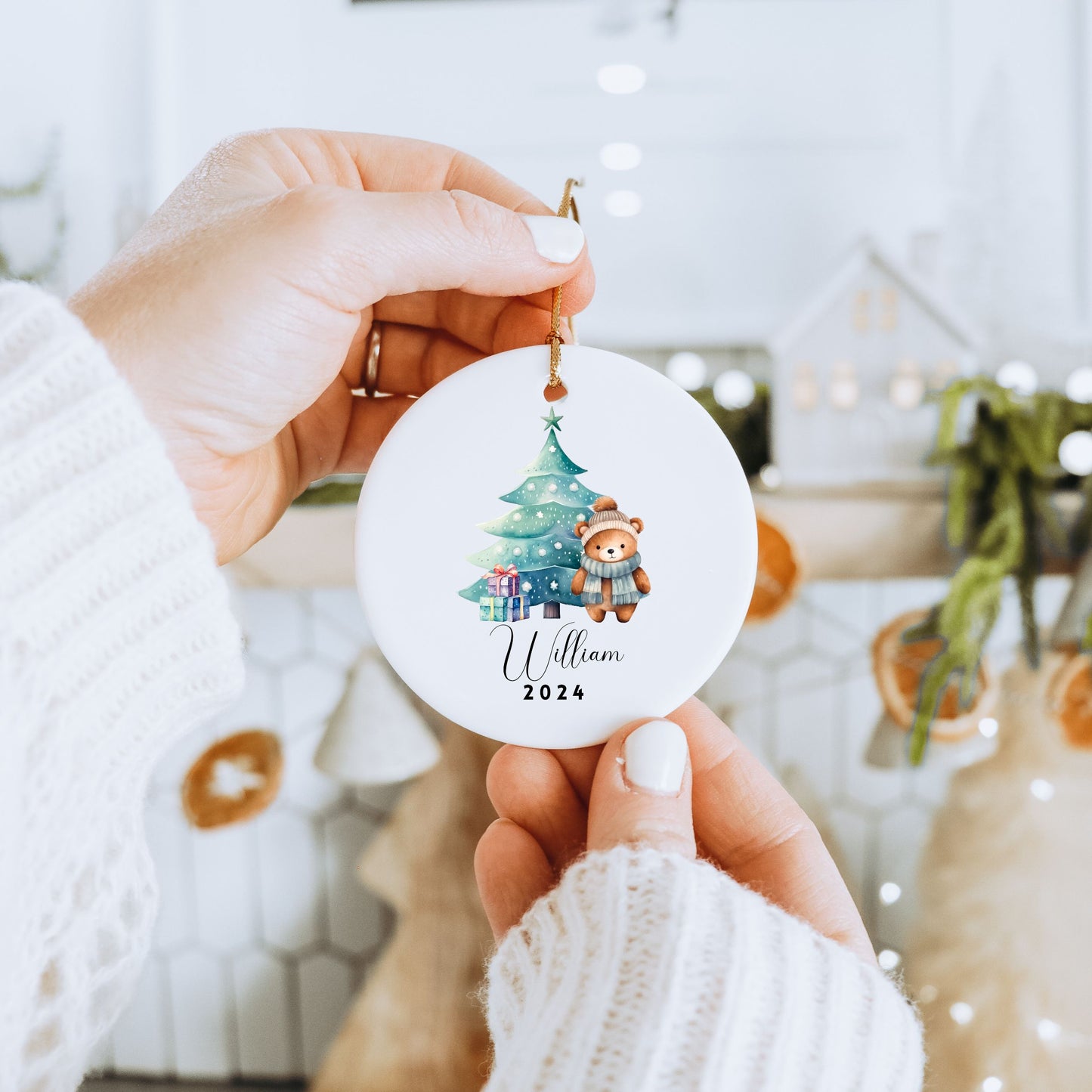 Kids Christmas Ornament