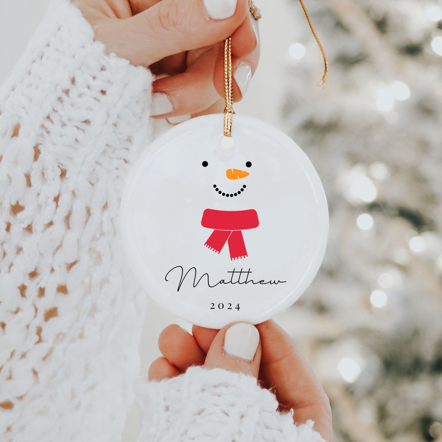 Snowman Ornament