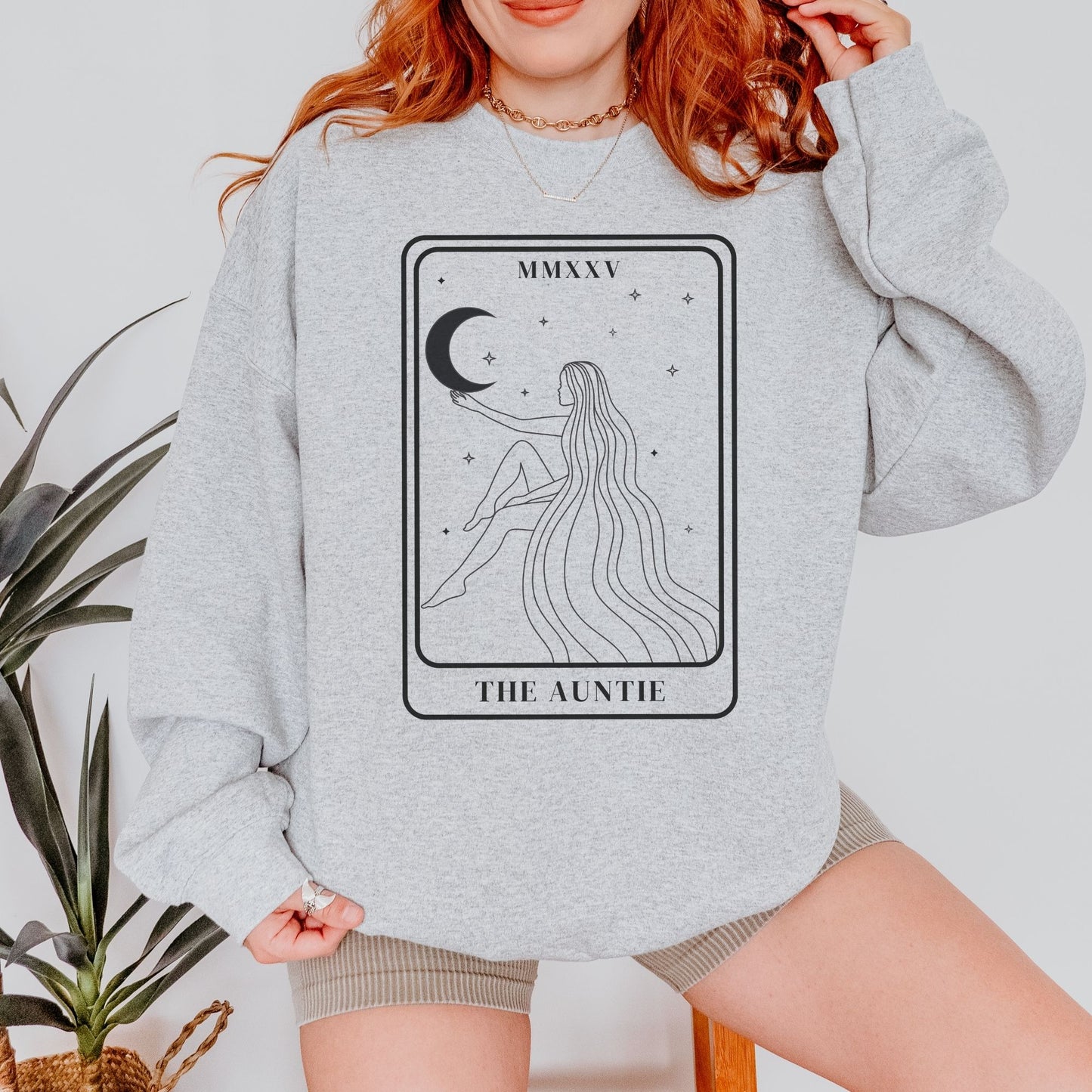 The Auntie Tarot Crewneck Sweatshirt