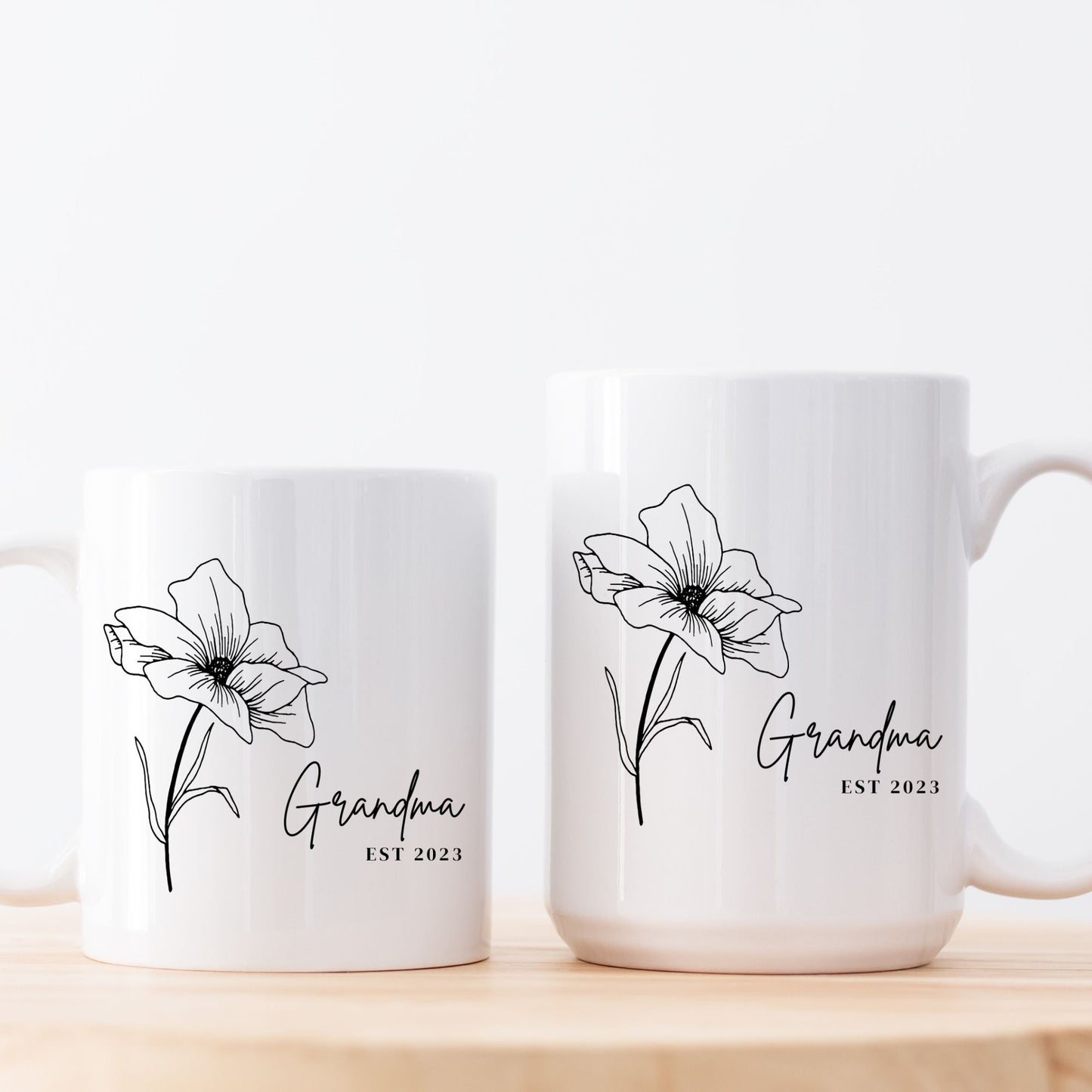 Flower Grandma Coffee Mug