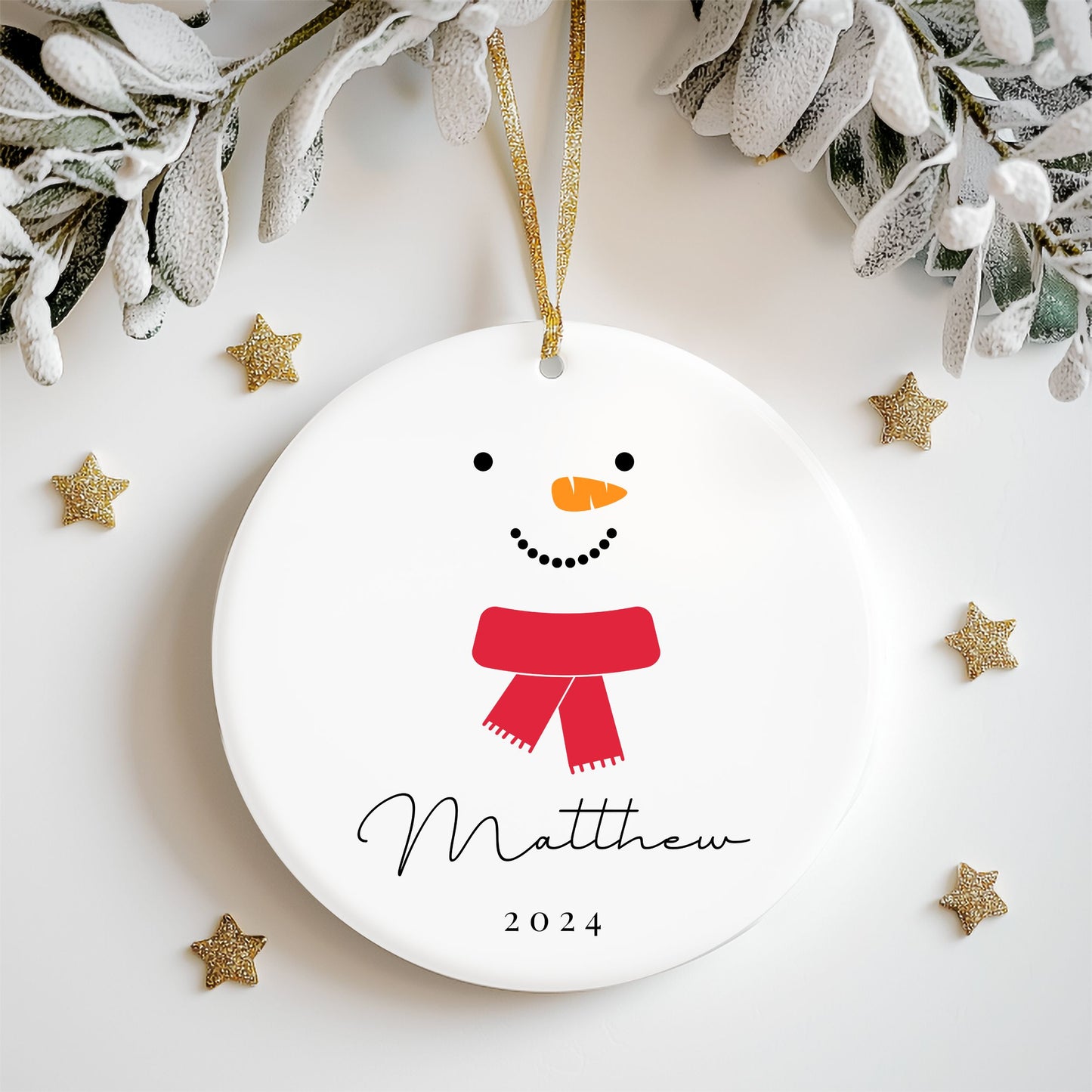 Snowman Ornament