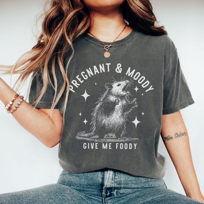 Feral & Pregnant Tee