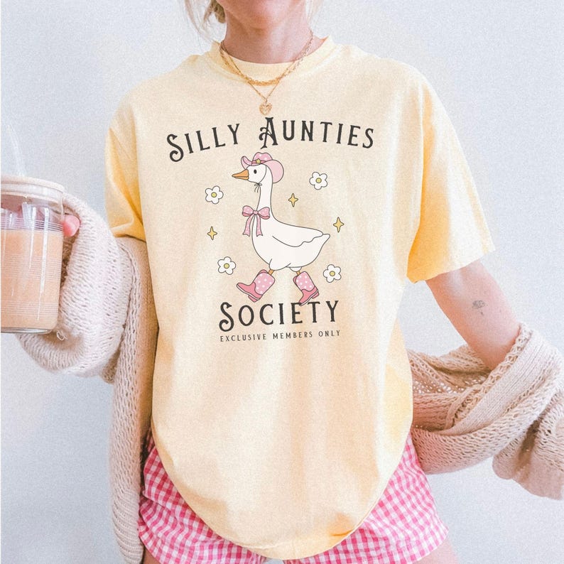 Silly Aunties Society Tee