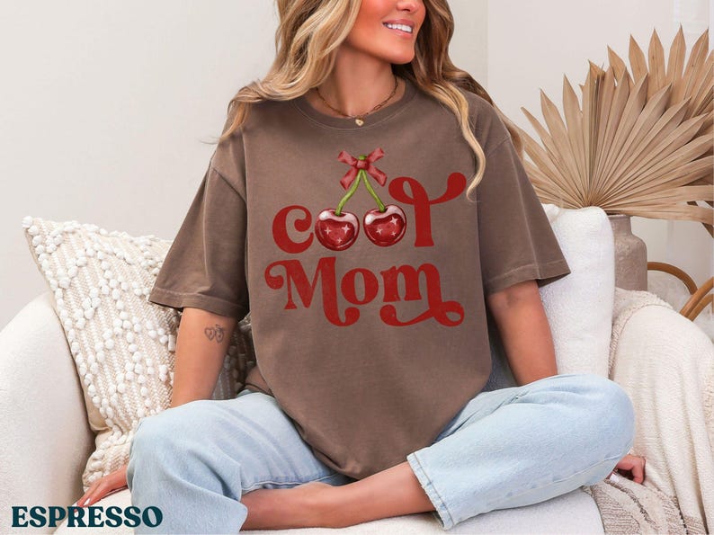 Cool Mom Tee - Espresso colorway
