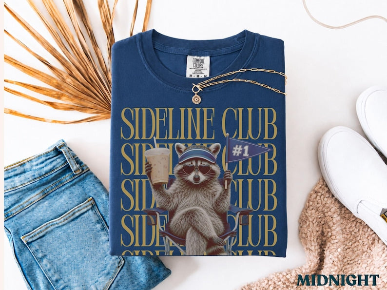 Sideline Club Tee - Midnight colorway