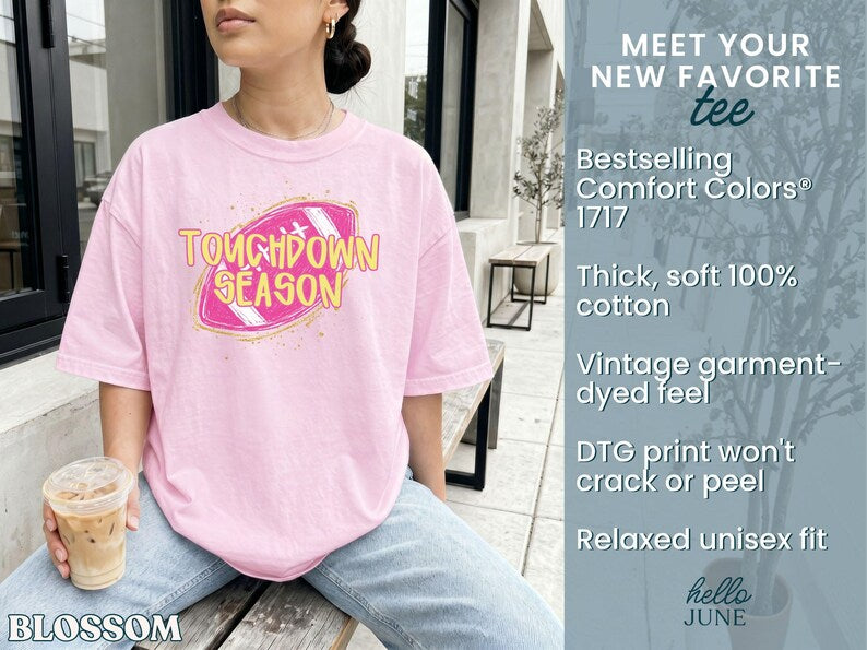 Touchdown Season Tee detail