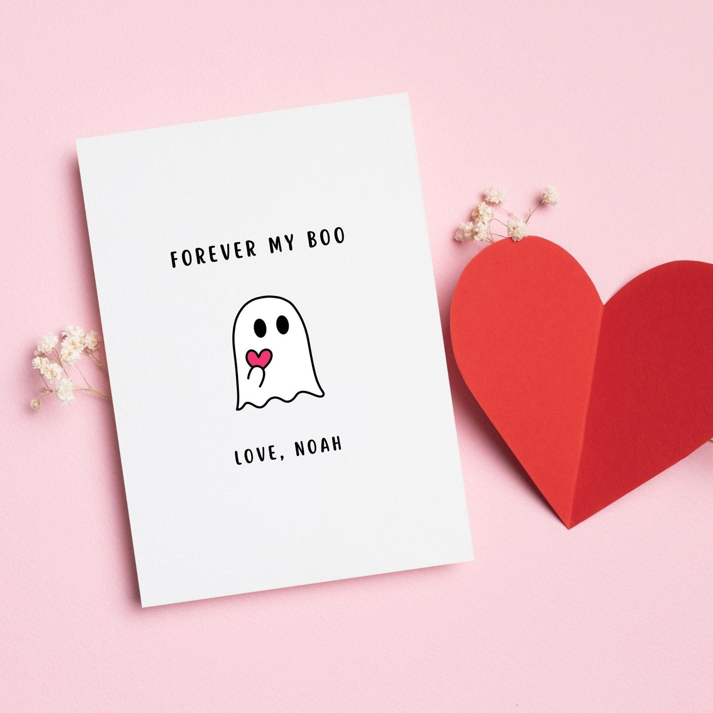 Forever My Boo Greeting Card