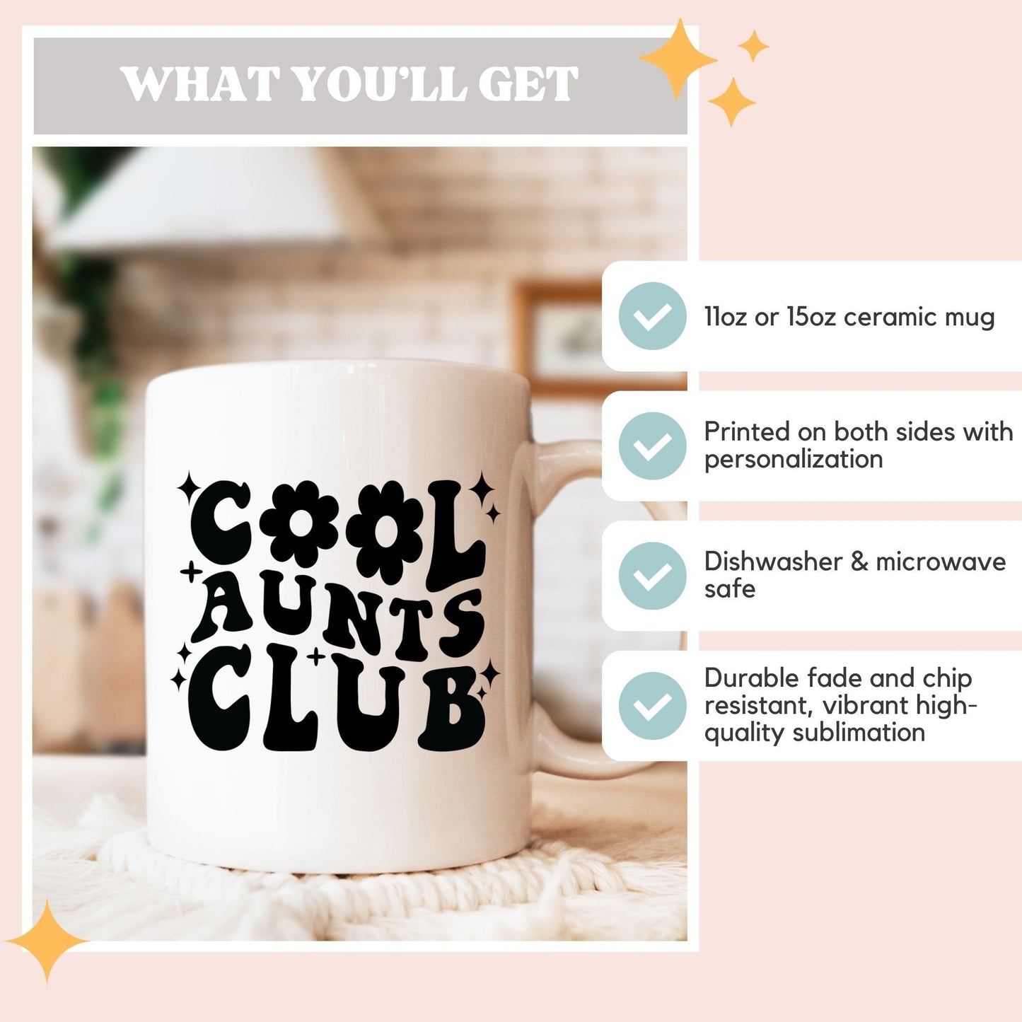 Cool Aunts Club Mug