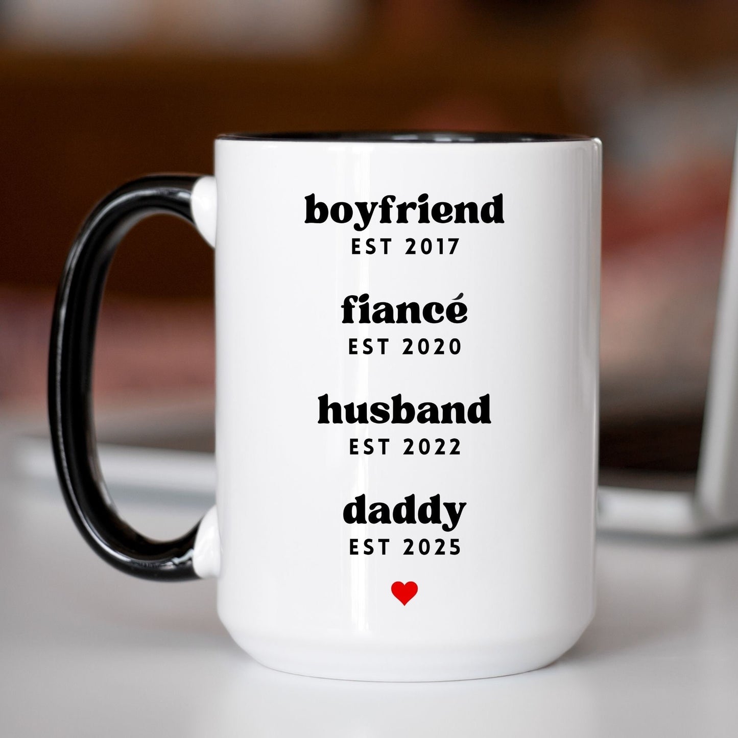 Boyfriend to Daddy Mug