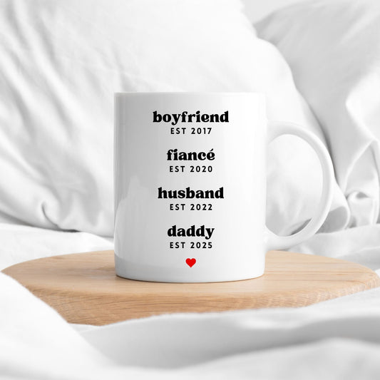 Boyfriend to Daddy Mug