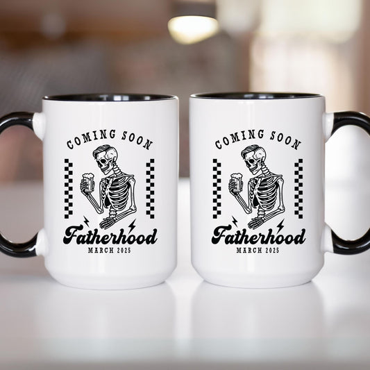 Fatherhood Skeleton Mug