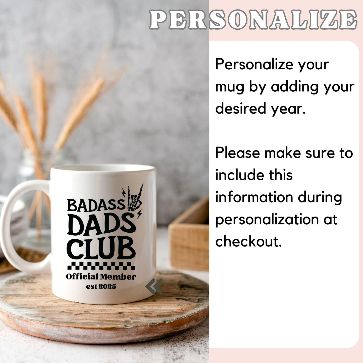 Badass Dads Club Mug