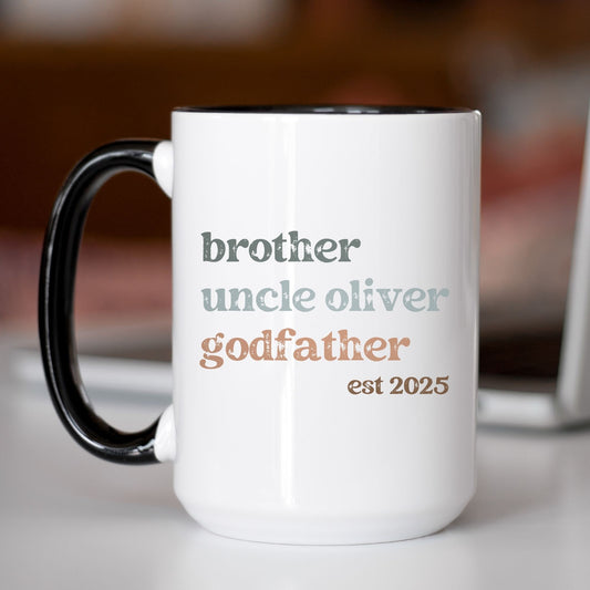 Brother Uncle Godfather Mug