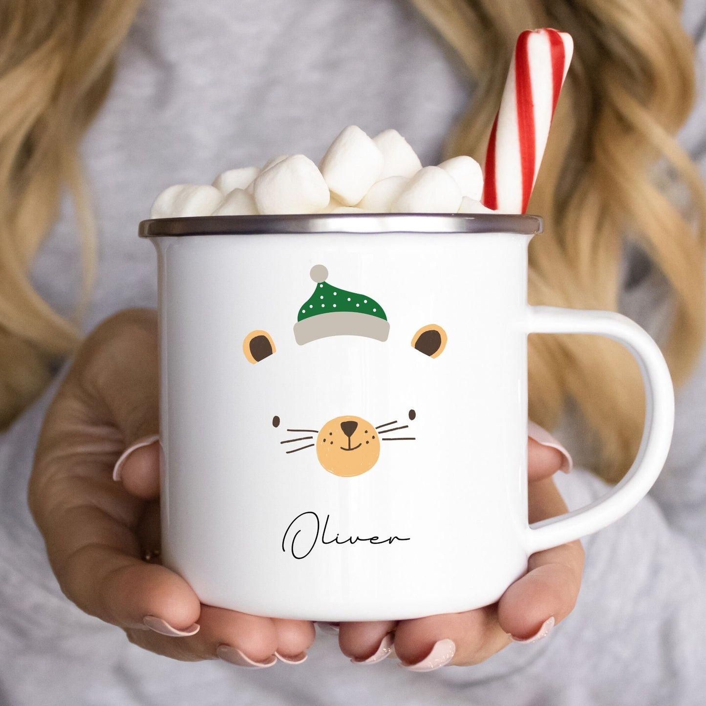 Bear Hot Cocoa Camper Mug