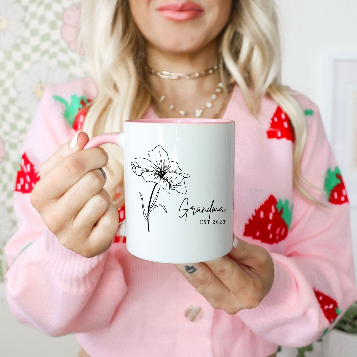 Flower Grandma Coffee Mug