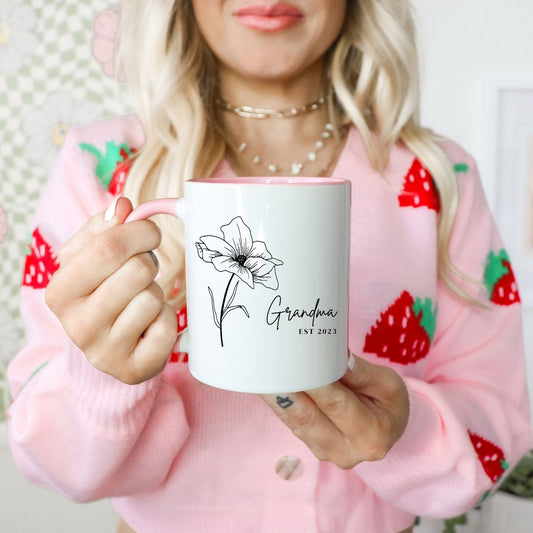 Flower Grandma Coffee Mug