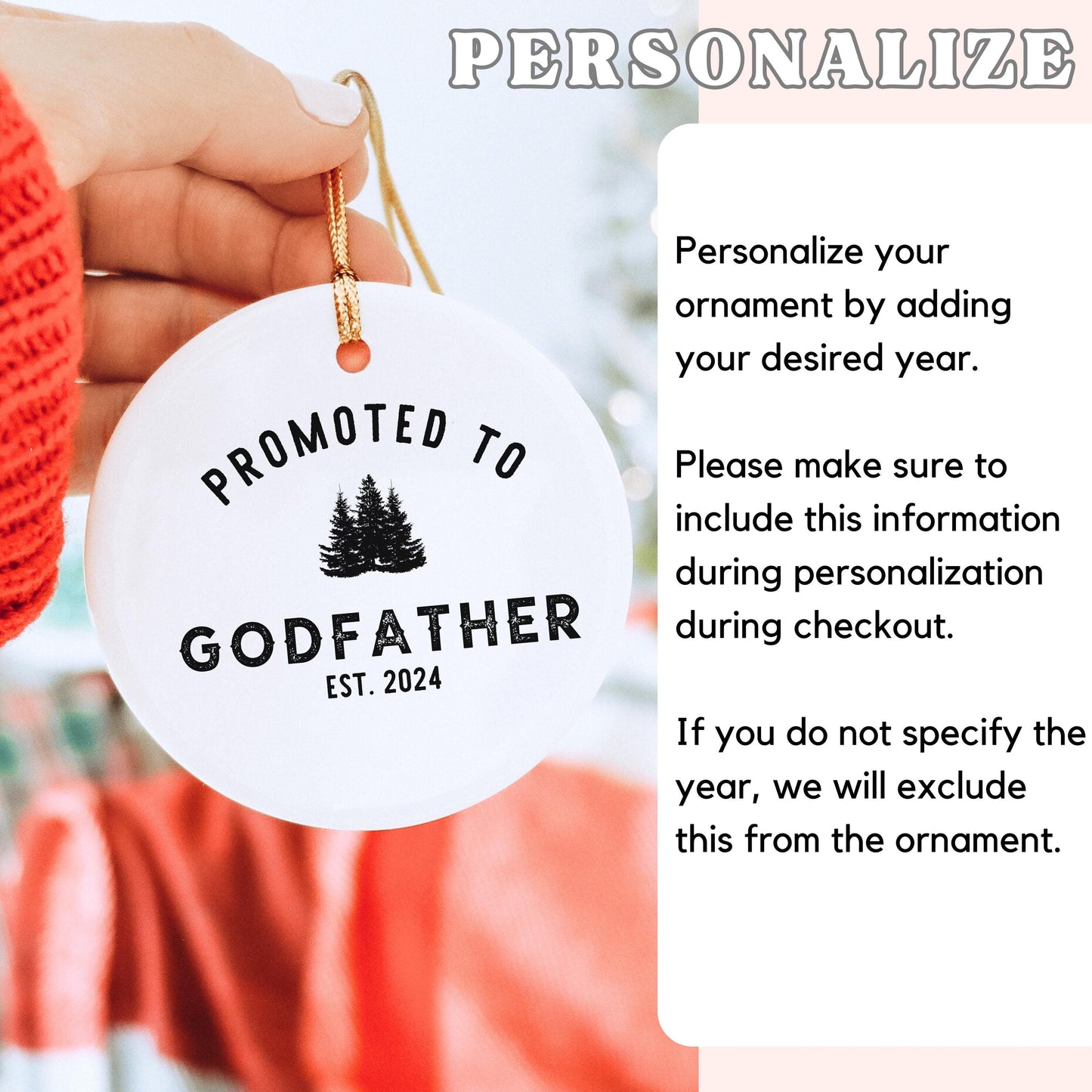 Godfather Ornament